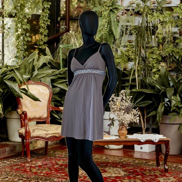 Grey Cocktail Dress - Picture 1 of 6